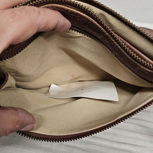 LUCKY BRAND LEATHER SWINGPACK BFPM-03-030 - Picture 4 of 6